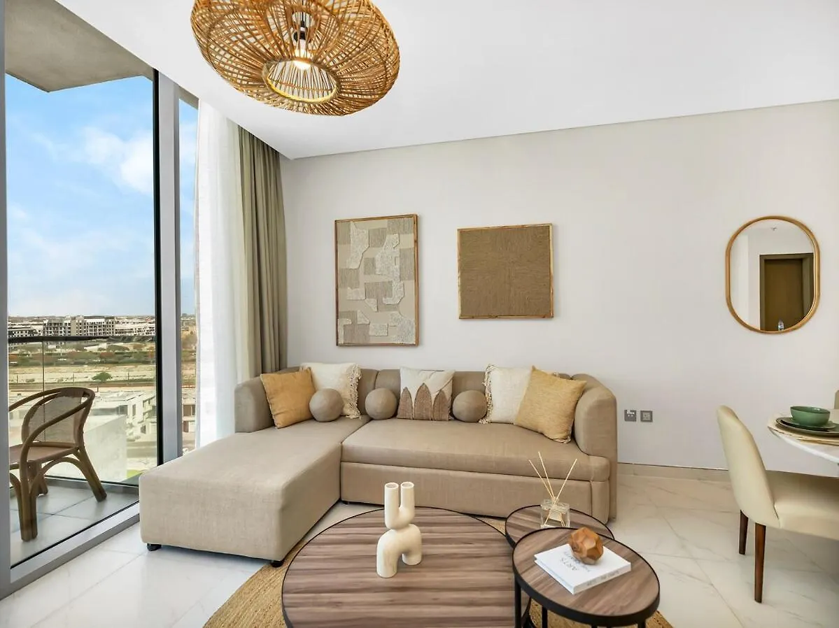 Apartament Stunning Central 2Br Lagoon View & Private Beach Dubaj